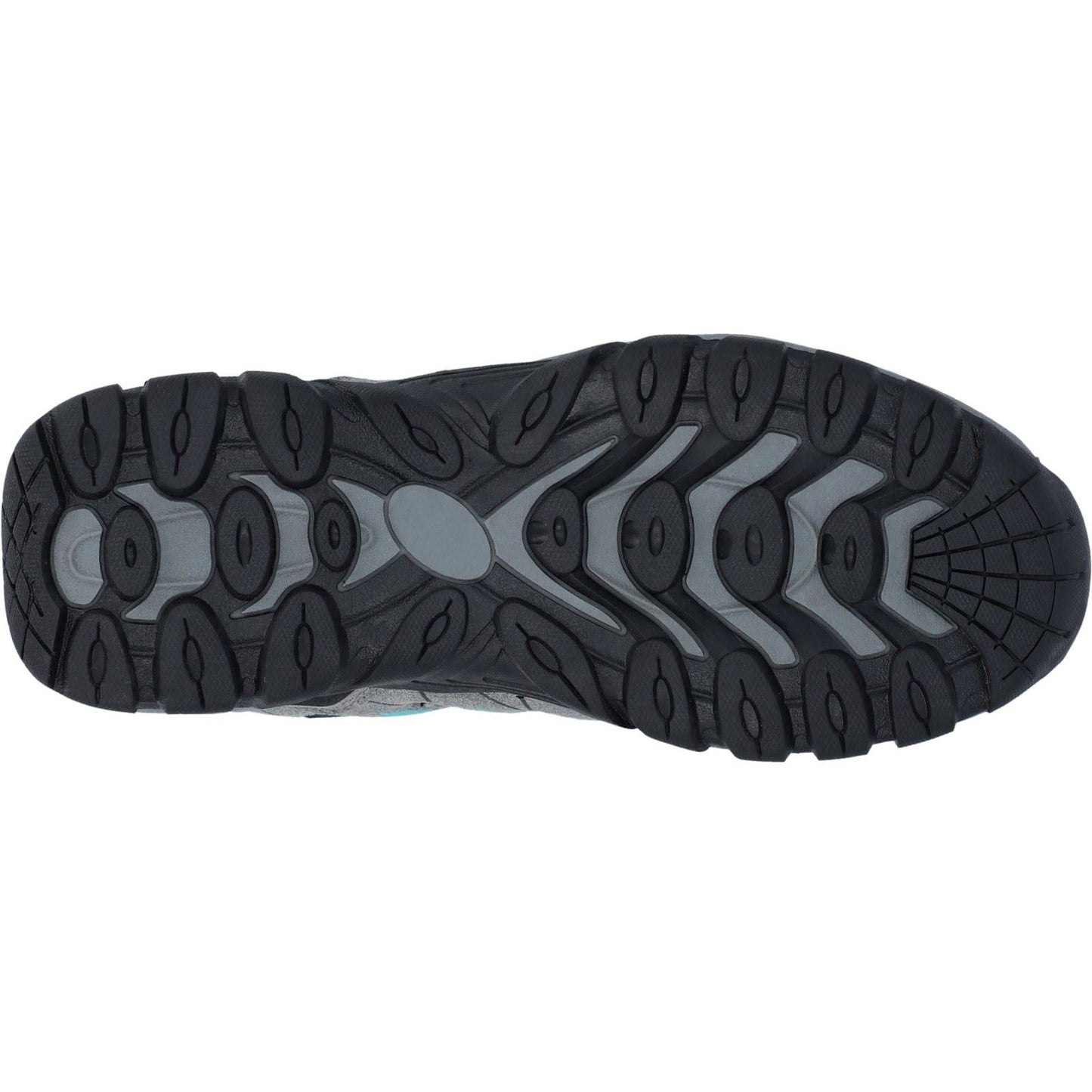 Hi-Tec Corzo Low PU Suede Women's Cool Grey/Navy Blue/Curacao Hiking Boots