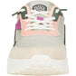 HEYDUDE Women's Hayden Colorblock Trainers in Dusty Olive/Multi