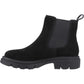 Hush Puppies Raya 2 Chelsea Boot Leather Women's Black Flat Chelsea Boots