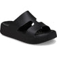 Crocs Women's Getaway Platform H-Strap Mule in Black