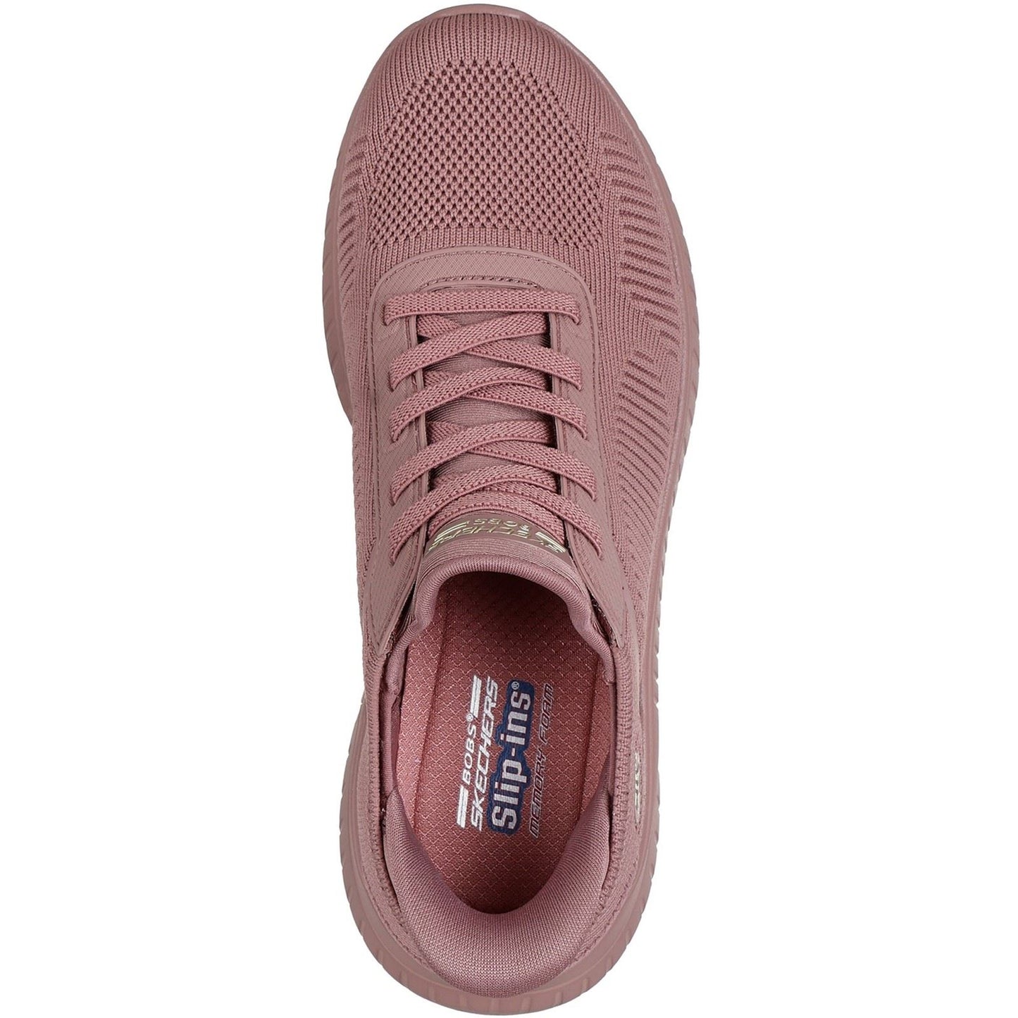 Skechers BOBS Sport Squad Chaos Polyester Women's Rose Trainers