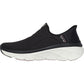 Skechers Women's D'Lux Walker 2.0 Shoes in Black/Pink