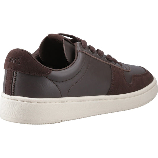 TOMS Men's TRVL LITE Court Trainer in Brown