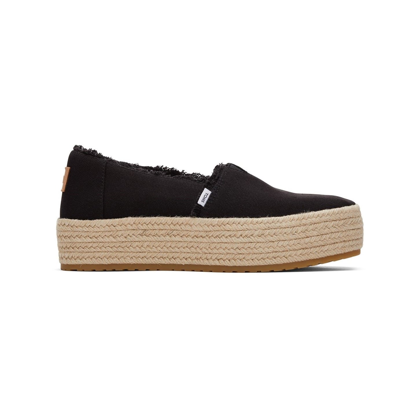TOMS Women's Valencia Espadrille in Black