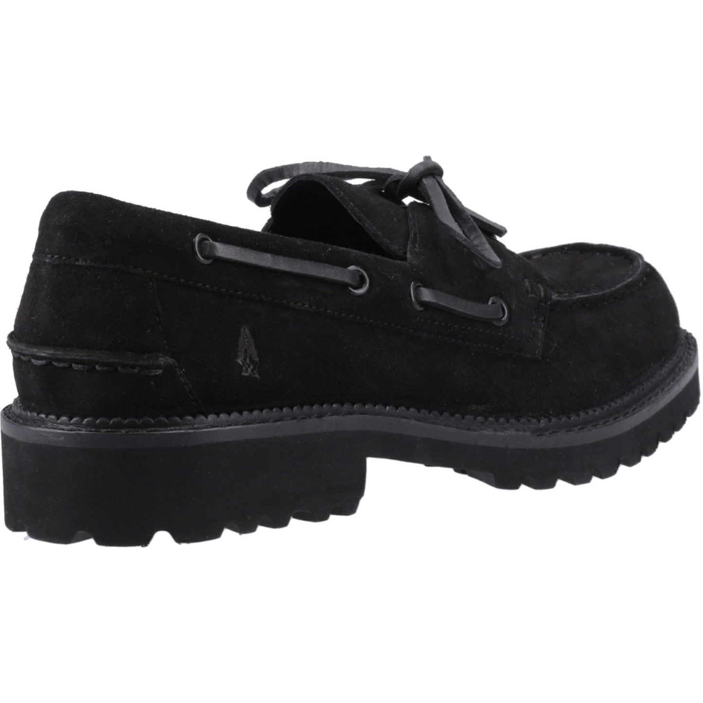 Hush Puppies Geri Suede Women's Black Loafers