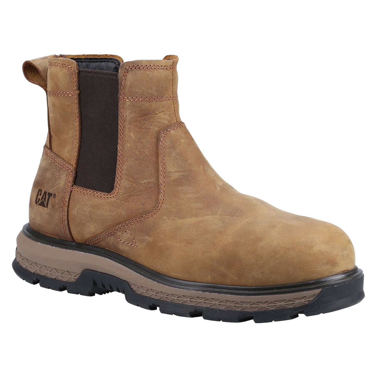 Caterpillar Men's Exposition Chelsea Safety Boot in Pyramid