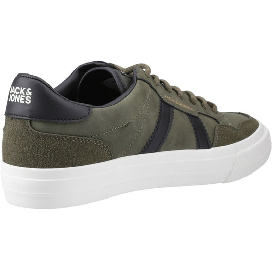 Jack & Jones Men's Morden Special Trainer in Olive Night