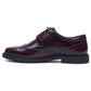 Hush Puppies Verity Hi-Shine Leather Women's Plum Brogues Shoes