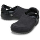 Crocs Classic Crafted Vegan Textile Blend Women's Black Clogs