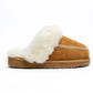 Osprey London The Celeste Suede Women's Chestnut Slippers