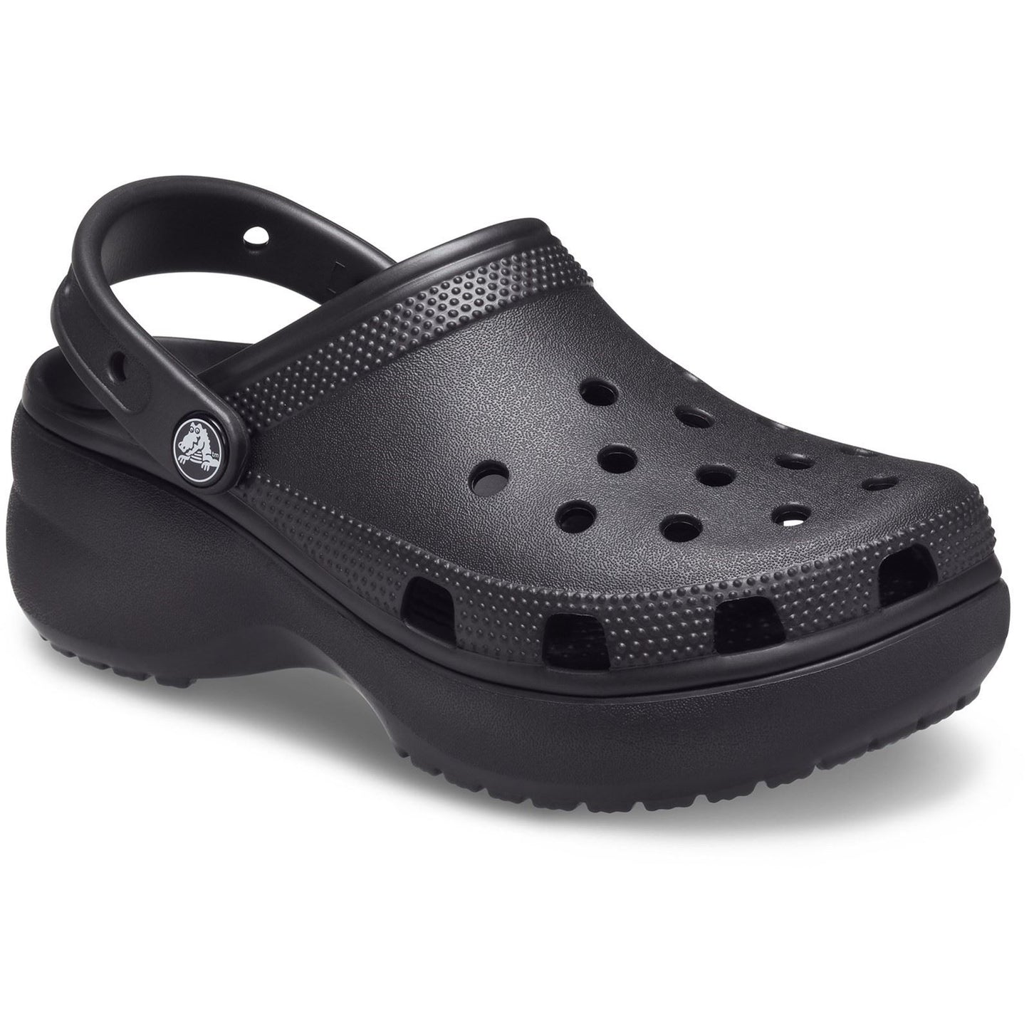 Crocs Women's Classic Platform Clog in Black