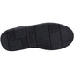 Hush Puppies Robert Leather Youth Black Lace-Up Shoes