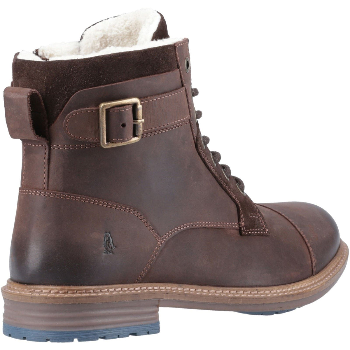 Hush Puppies Jordan Leather Men's Brown Ankle Boots