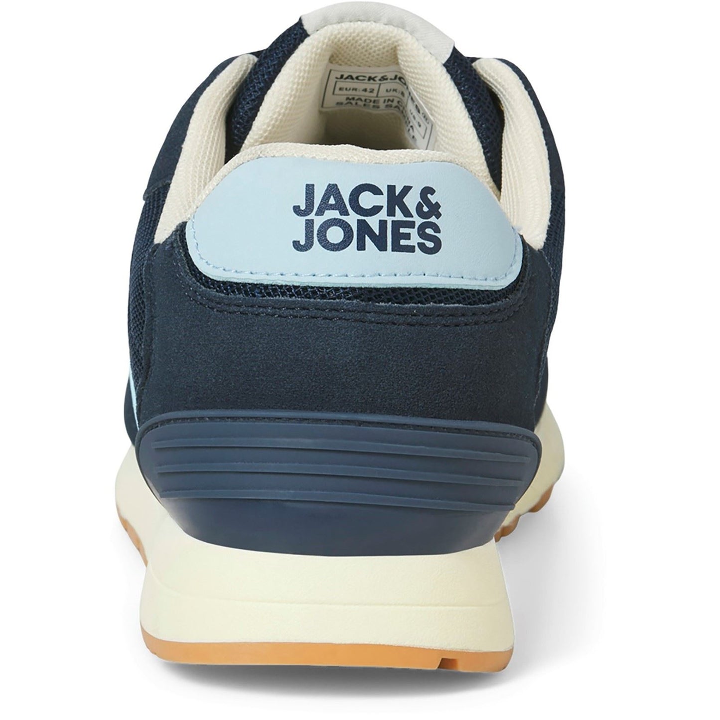 Jack & Jones Spirit Runner Polyurethane Men's Navy Blazer/Glacier Ice Trainers
