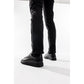 Base London Zammo Leather Men's Black Lace-Up Shoes