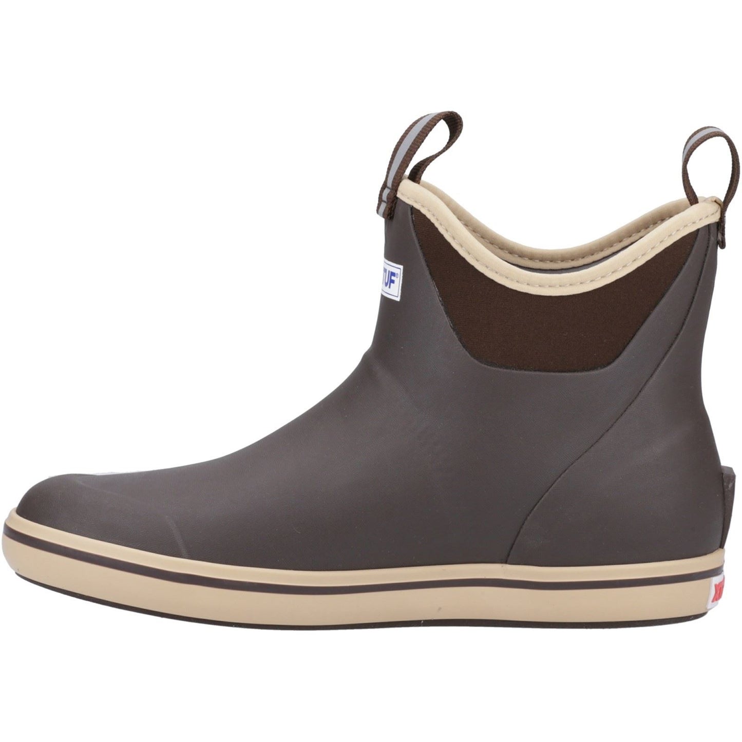 Xtratuf Men's Ankle Deck Boot in Chocolate/Tan