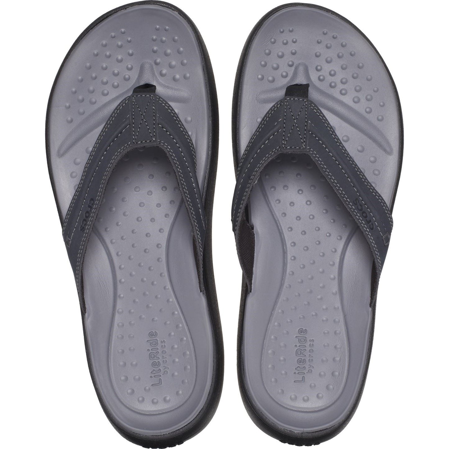 Crocs Yukon Vista II Polyurethane Men's Black Flip Flops