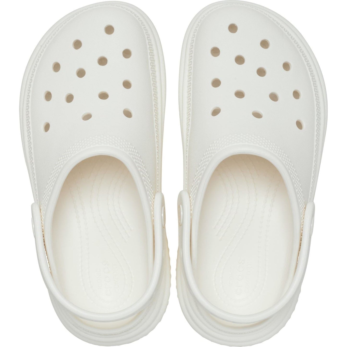 Crocs Unisex Stomp Clog in Chalk