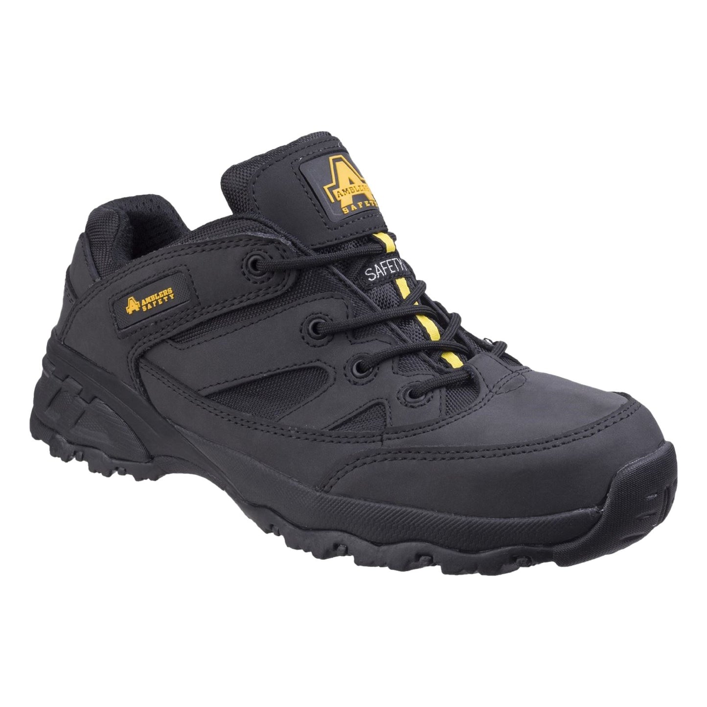 Amblers Safety Men's FS68C Fully Composite Metal Free Safety Trainer in Black