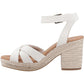 TOMS Women's Majorca Strappy Sandal in Light Sand