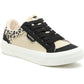 Rocket Dog Women's Cheery Blocked Trainer in Black/Natural
