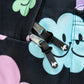 Hype Iconic Girl's Black Happy Flower Backpack