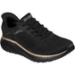 Skechers BOBS Sport Squad Chaos Textile Women's Black /Rose Gold Trainers