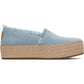 TOMS Women's Valencia Espadrille in Pastel Blue