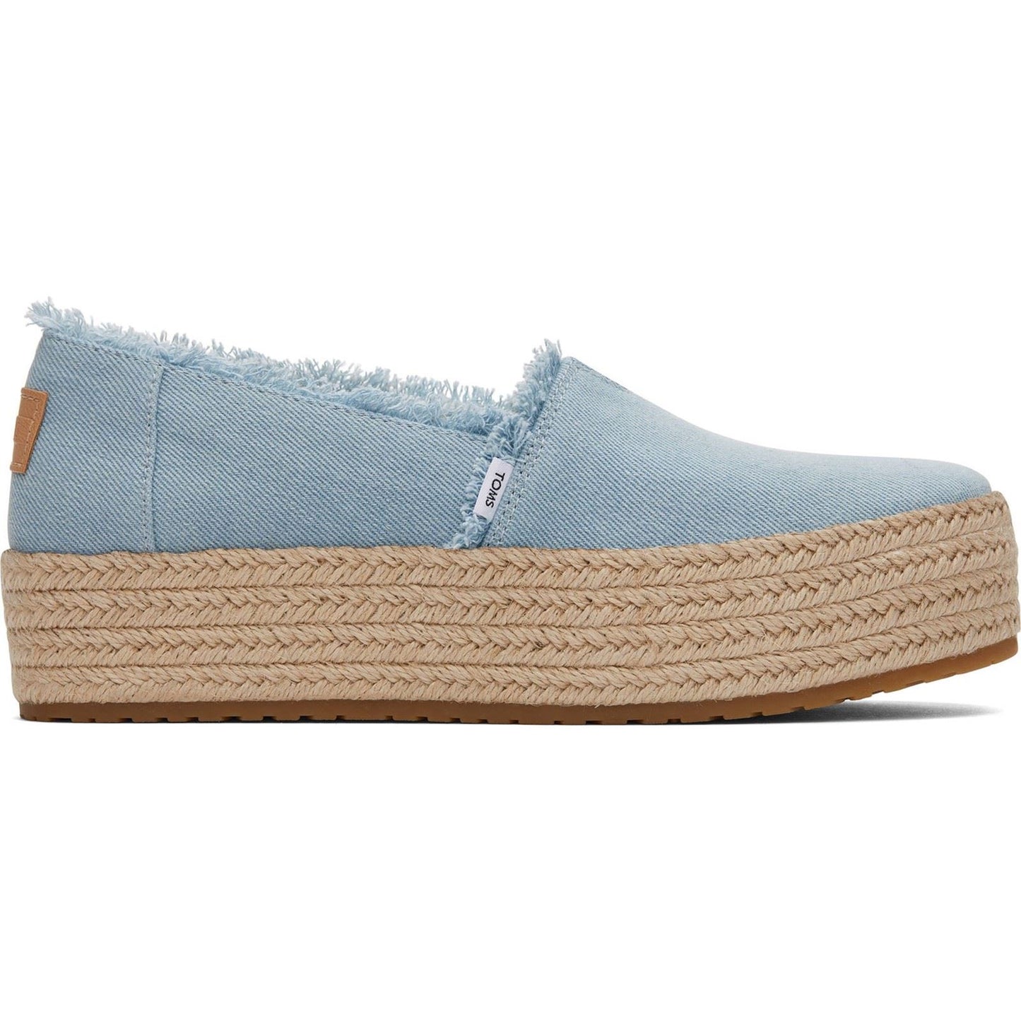 TOMS Women's Valencia Espadrille in Pastel Blue