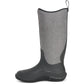 Muck Boots Women's Hale Wellingtons in Black W/ Fuzzy Herringbone