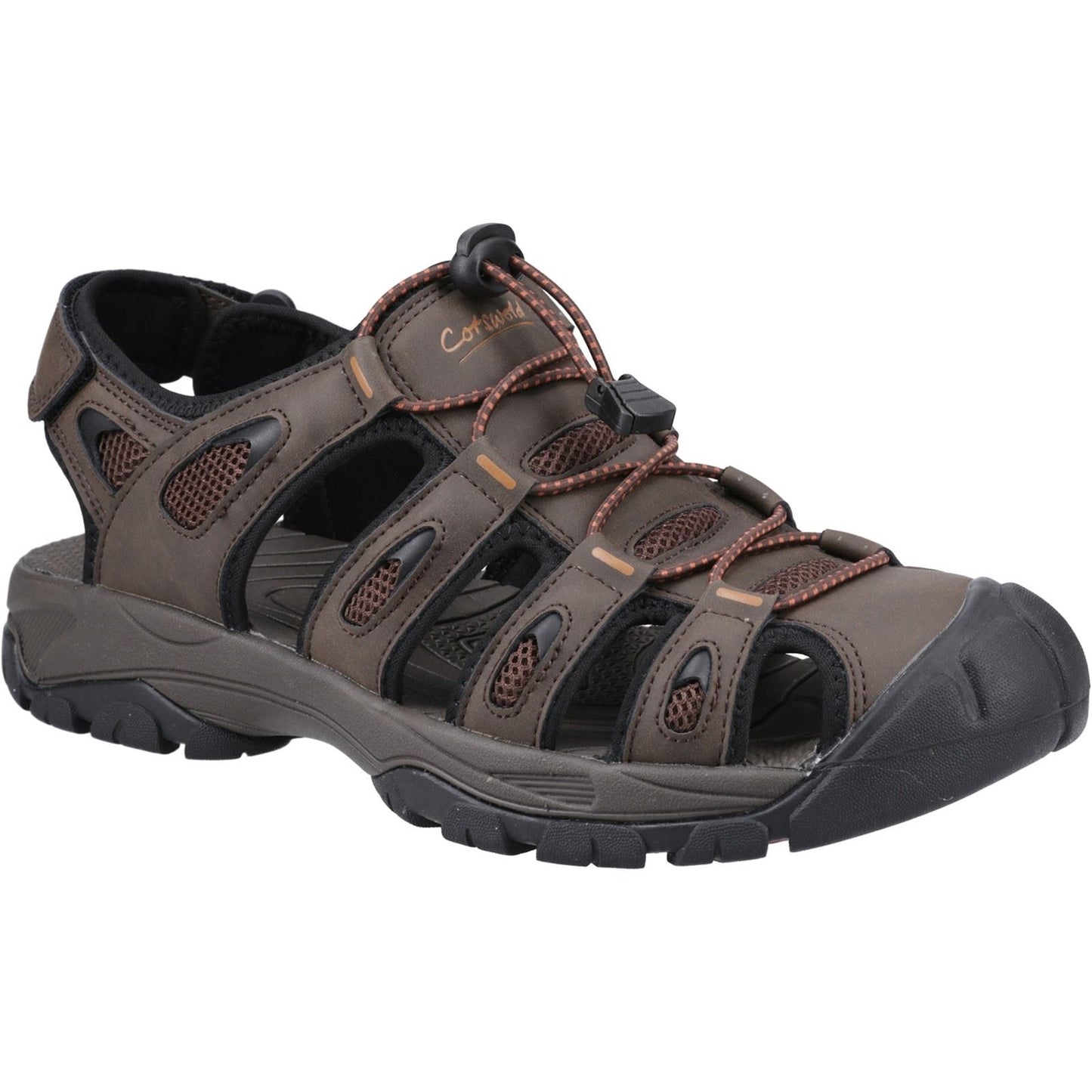 Cotswold Ampney Polyurethane Men's Brown Sandals