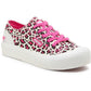 Rocket Dog Women's Jazzin Plus Monroe Trainer in Hot Pink