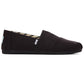 TOMS Women's Alpargata Shoe in Black