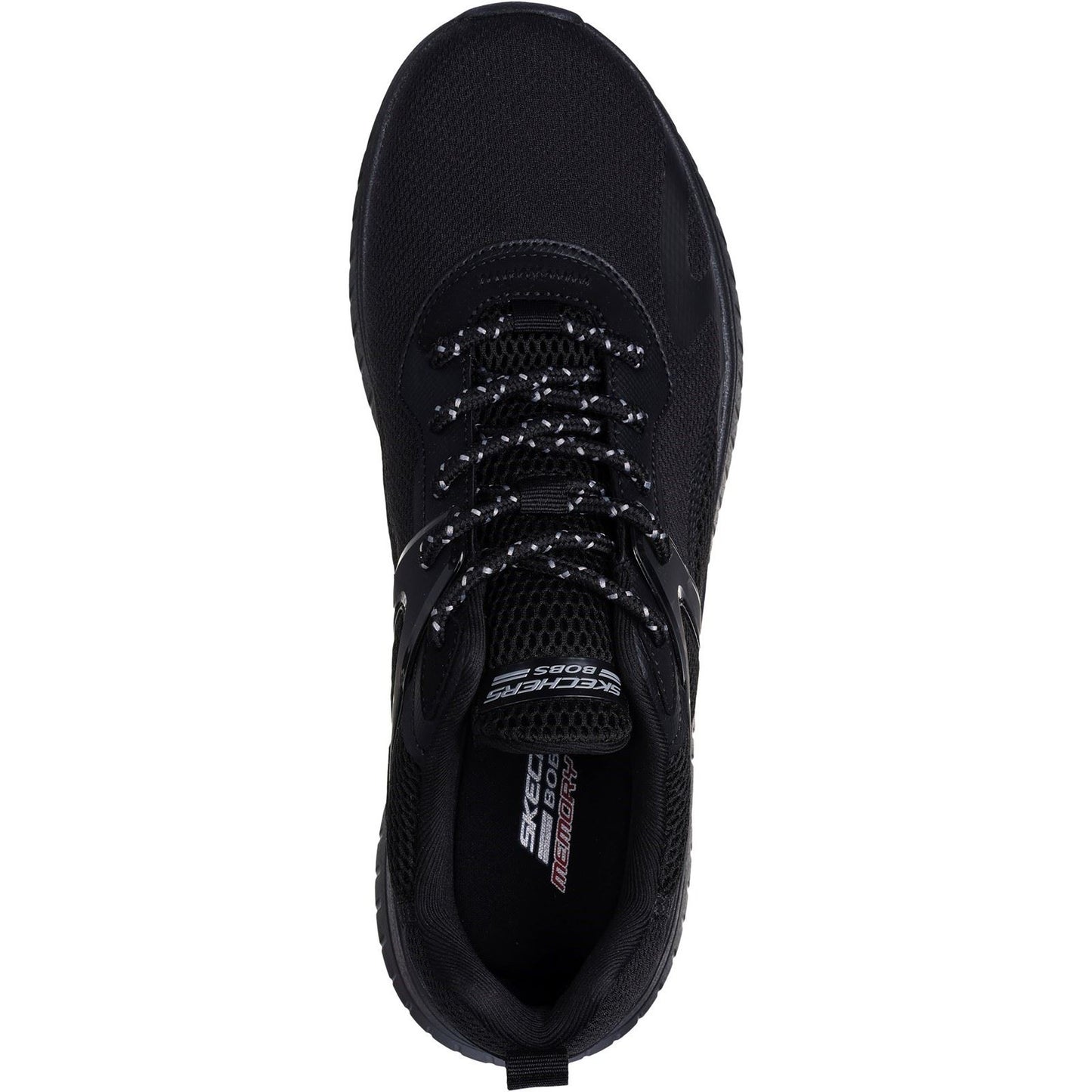 Skechers Men's Bobs Squad Chaos Elevated Drift Trainers in Black