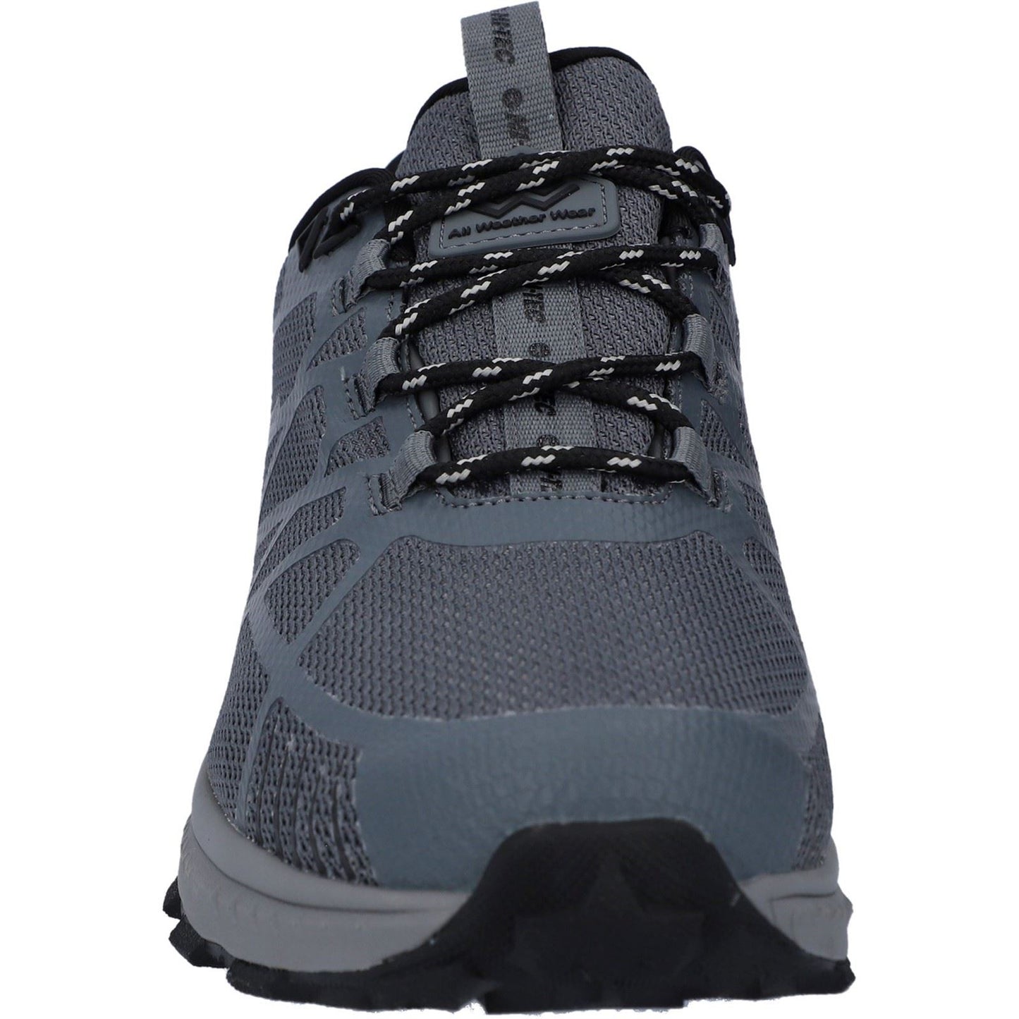 Hi-Tec Mauna Polyester Men's Grey/Black/Black Hiking Boots