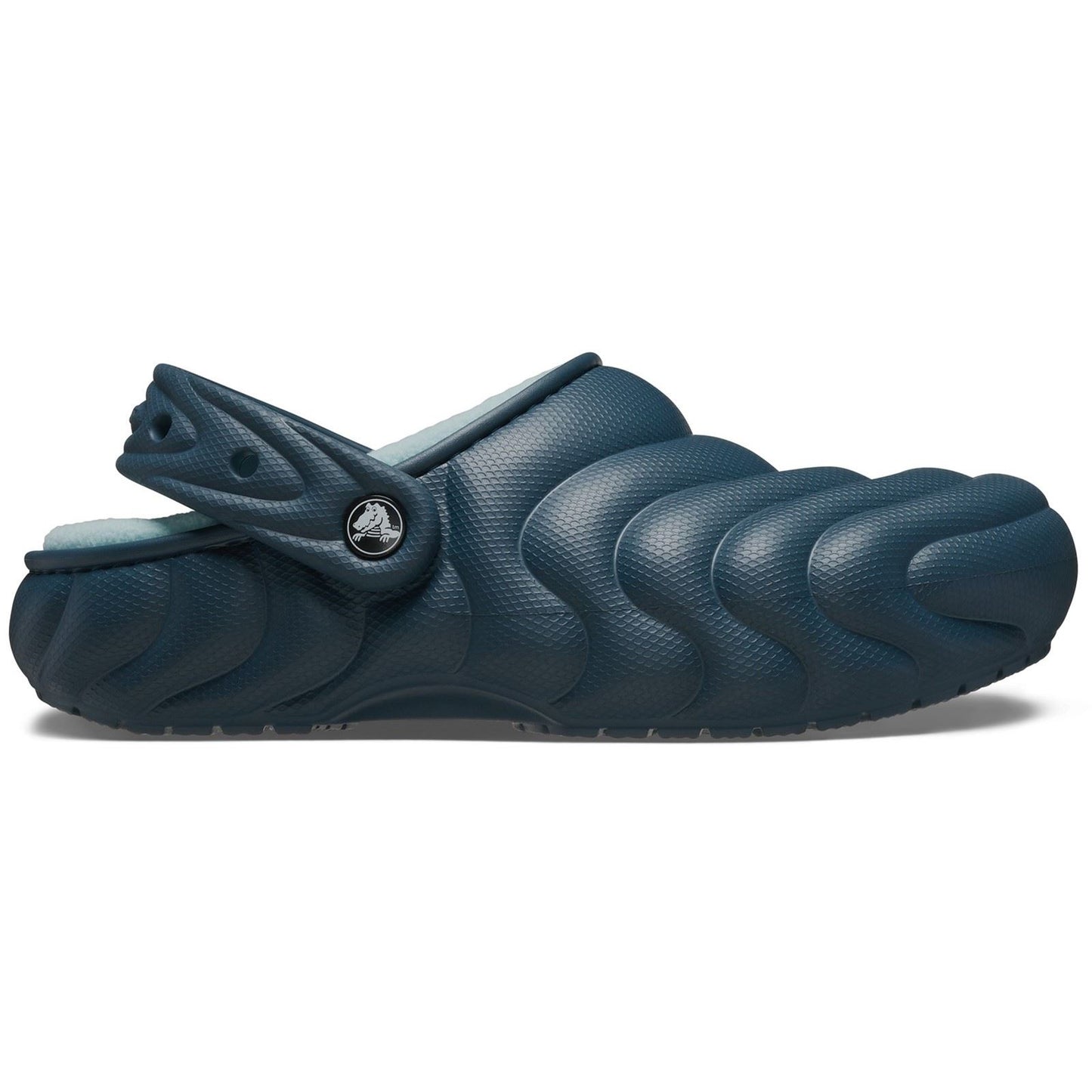 Crocs Women's Classic Lined Overpuff Clog in Nightfall