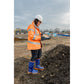 Muck Boots Grit S5 Rubber Women's Blue/Orange Wellington Boots