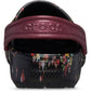 Crocs Classic Graphic Thermoplastic Black/Multi Clogs
