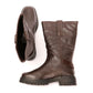 Osprey London The Gabarron Leather Women's Chocolate Boots