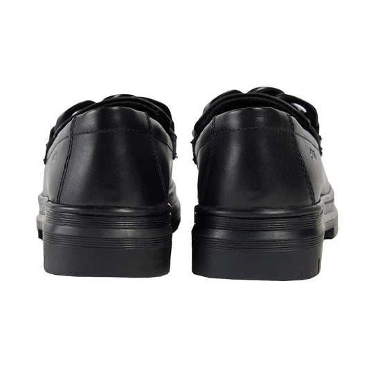 Pod Mina Leather Youth Black Loafers