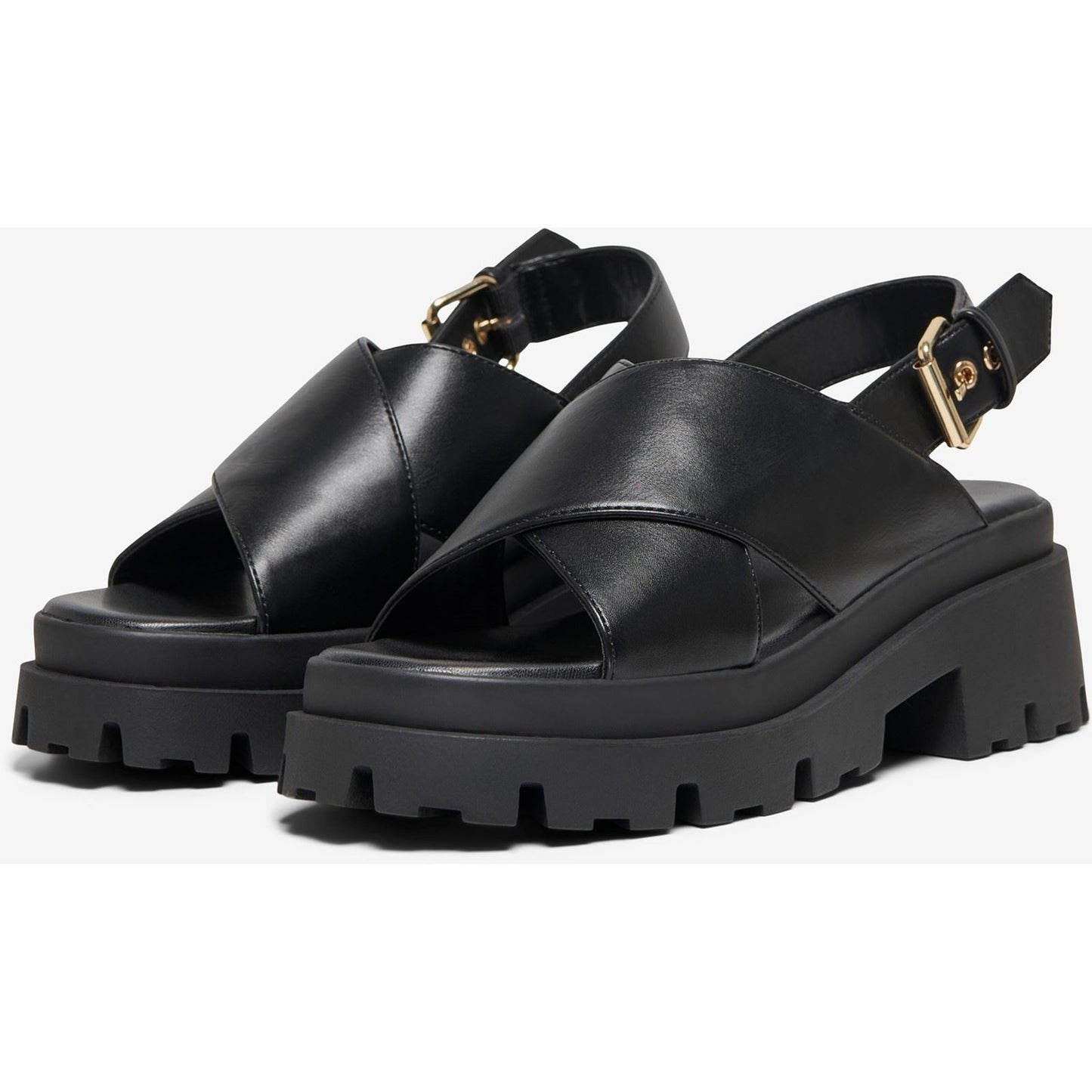 ONLY DOJA-10 Polyurethane Women's Black Sandals