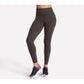 Skechers GOWALK FL HW Legging Nylon Women's Brown Sports Leggings