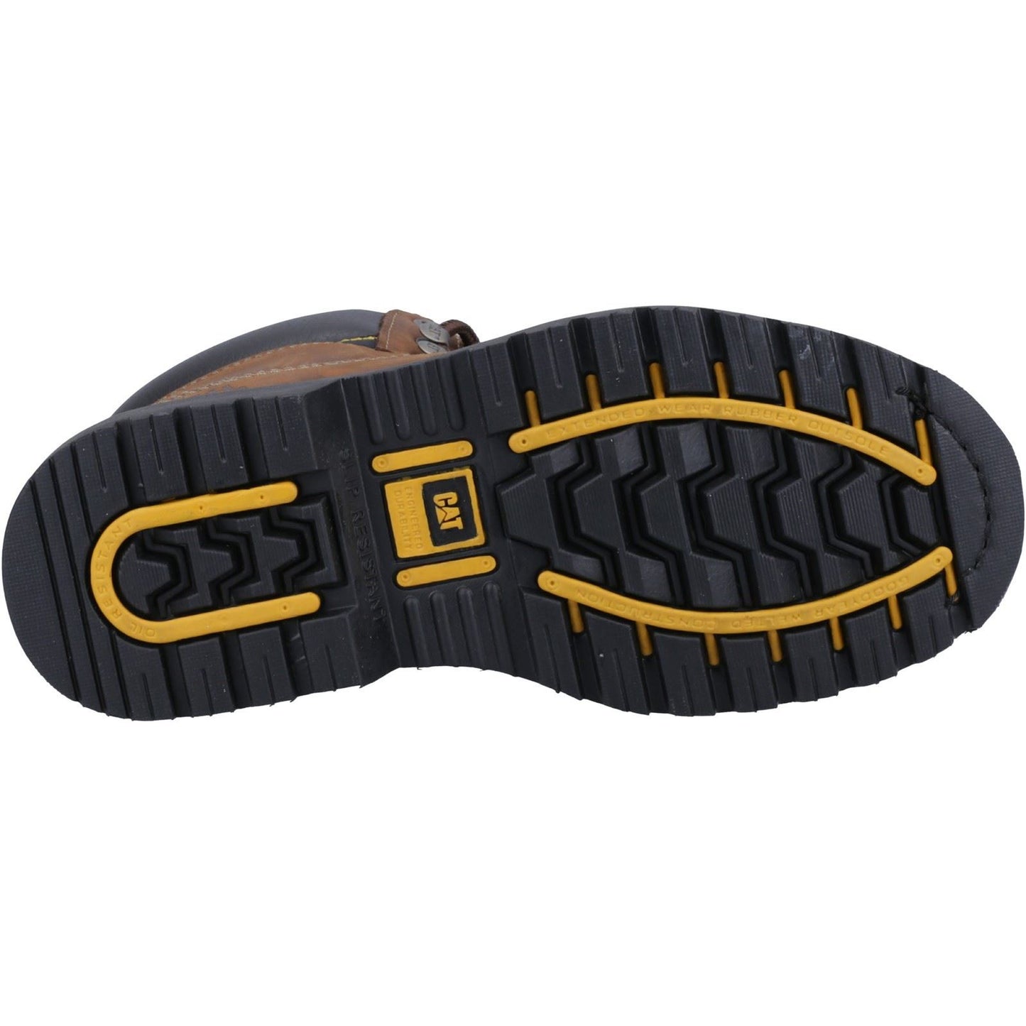 Caterpillar Men's Holton Safety Boot in Brown