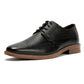 Lambretta Stockton Leather Men's Black Lace-Up Shoes