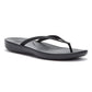 FitFlop Iqushion Ergonomic Women's All Black Flip Flops