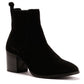 Osprey London The Naples Suede Women's Black Boots