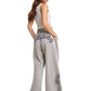 Ed Hardy Gothic Dragon Stone Wash Women's Grey Joggers
