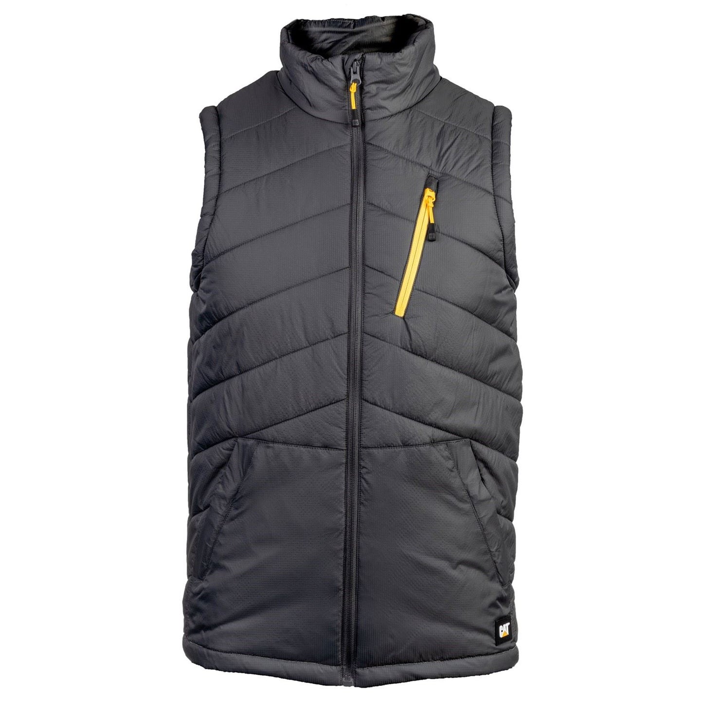 Caterpillar Men's Essentials Body Warmer in Dark Shadow