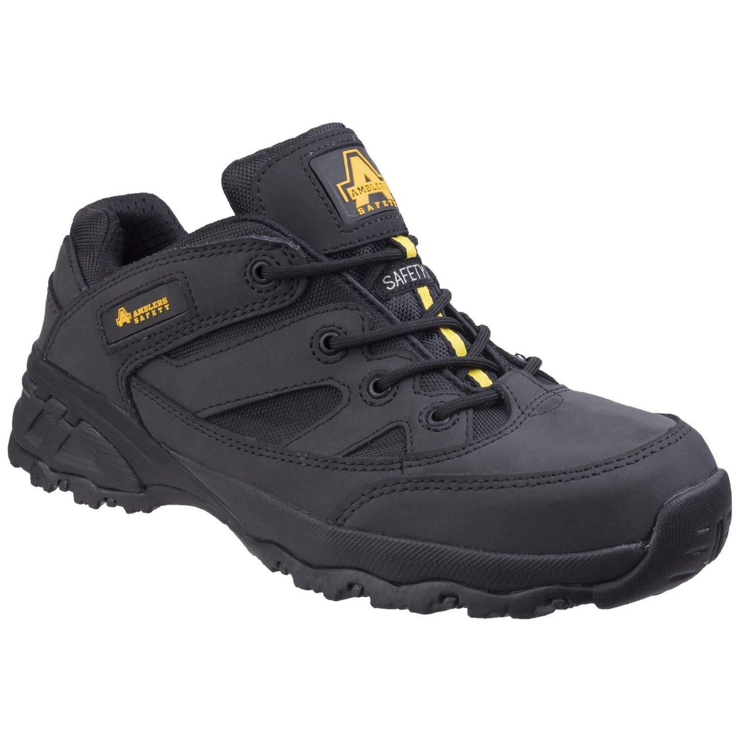 Amblers Safety Men's FS68C Fully Composite Metal Free Safety Trainer in Black
