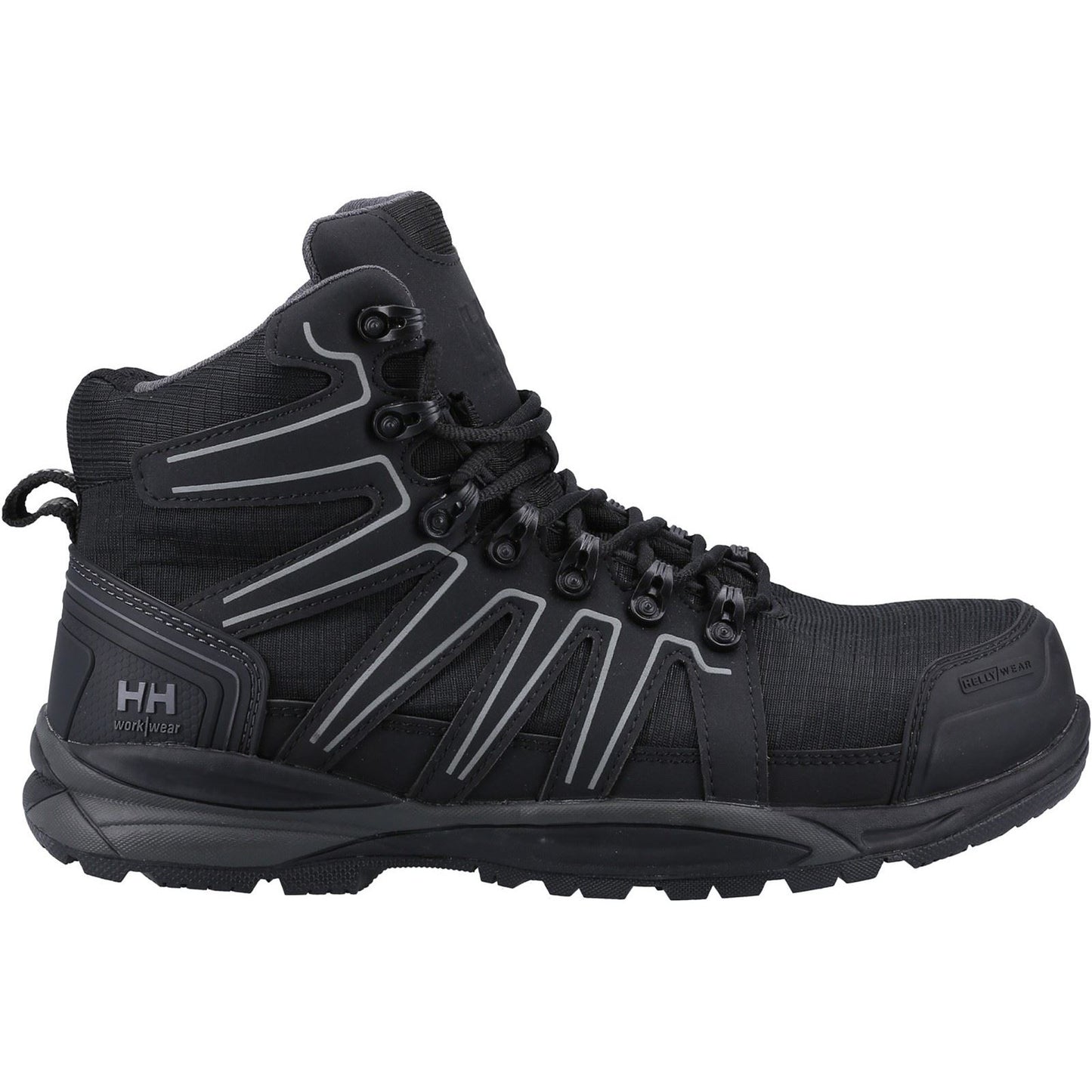 Helly Hansen Workwear Unisex Manchester Mid S3 Safety Boot in Black/Grey